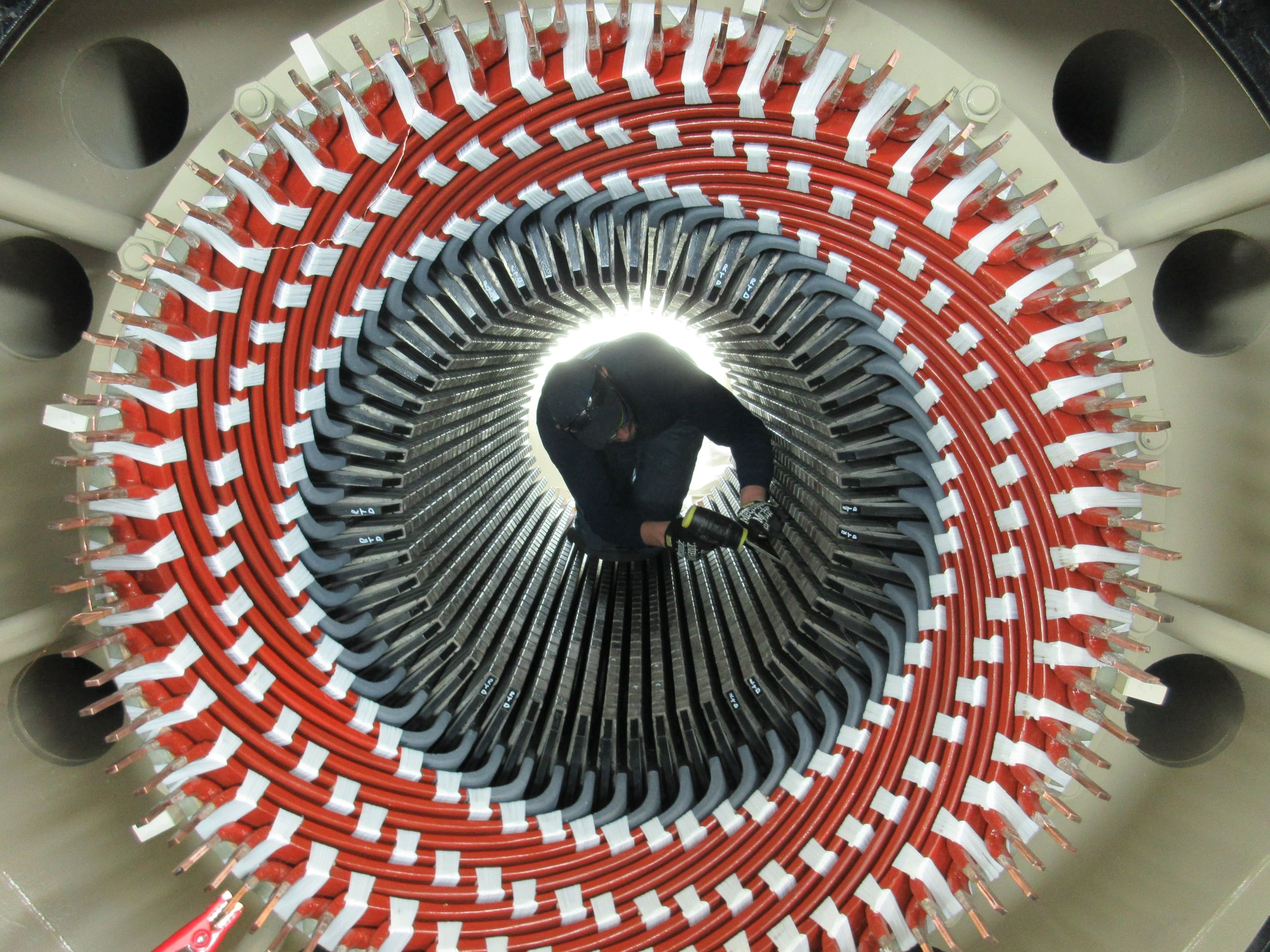 Stator Rewinding Block